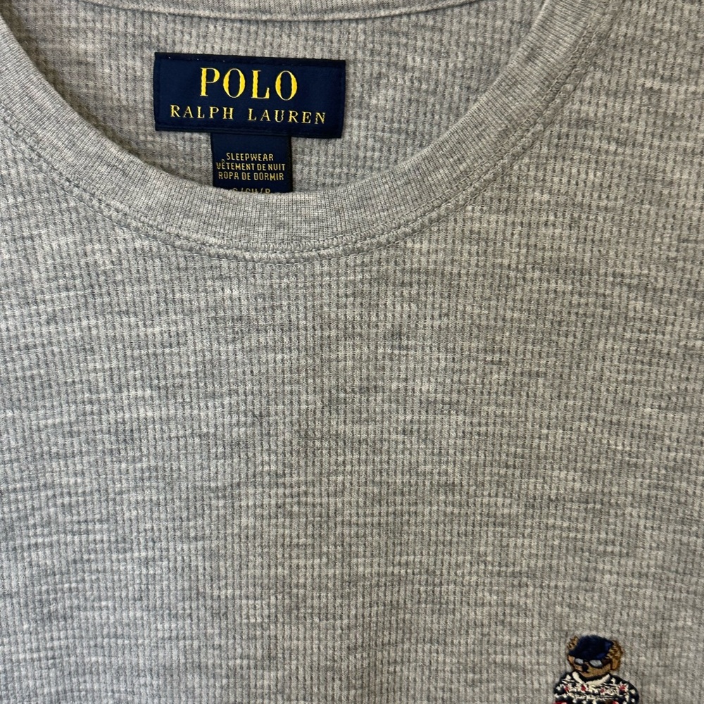 Polo by Ralph Lauren Gray Pajama Top